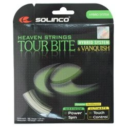 Solinco Tour Bite 16L + Vanquish 16g Hybrid