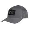 2UNDER 2UNDR Snap Back Mesh Hat (Grey) - Universal Cap - Unisex And Stylish -abbyson shop C2H001 GRY
