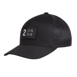 2UNDER 2UNDR Hat (Black) - One Size Fit For All - Comfortable And Stylish