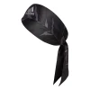 Adidas Alphaskin Print Tie Headband (Black) - TIE-BACK HEADBAND THAT HELPS KEEP YOU DRY. 2 Adidas Alphaskin Print Tie Headband (Black) - TIE-BACK HEADBAND THAT HELPS KEEP YOU DRY. -abbyson shop CADB06 BLK