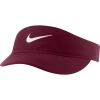 Nike Court Aero Advantage Visor (W) (Maroon) -abbyson shop CN4866 MAR