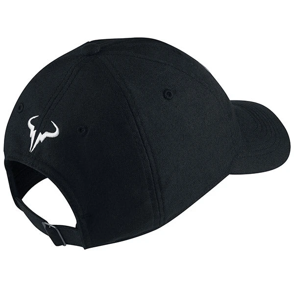 Nike Rafa Aerobill Cap (M) (Black/White) 4 Nike Rafa Aerobill Cap (M) (Black/White) - Image 2