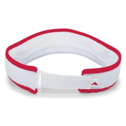 Nike Pacific Lite Active Visor (U) (White/Red) -abbyson shop CPAV4 WHT 2