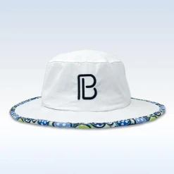 Nike Pickleball Bella Dink 1 Bucket Hat (White/Blue)