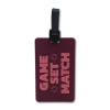 Racquet Inc. Game Set Match Bag Tag (1x)
