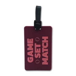Racquet Inc. Game Set Match Bag Tag (1x)