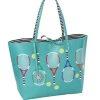 TENNIS INC Tennis Themed Reversible Tote-Turquoise -abbyson shop Screen Shot 2019 11 03 at 9.43.32 PM 15926