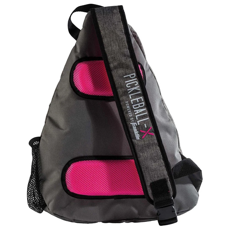 TENNIS INC Franklin Pickleball Sling Bag (Grey/Pink) 3 TENNIS INC Franklin Pickleball Sling Bag (Grey/Pink)