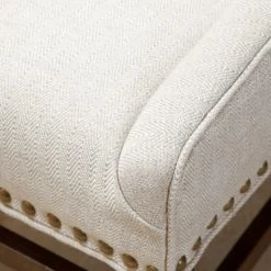 GDFStudio GDF Studio Claudia Contemporary Upholstered Dining Chairs, Set Of 2, Natural/Bro -abbyson shop a091973f0f9314d8 9242 w800 h800 b0 p0