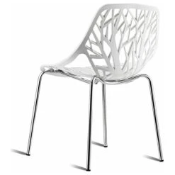 Costway Set Of 6 Birch Sapling Plastic Dining Chairs Stackable Armless White -abbyson shop a3316e480e5e13c7 1181 w800 h800 b1 p0