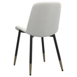 Worldwide Homefurnishings Inc. Modern Side Chair, Set Of 2, Ivory -abbyson shop a3e149cb0144dce1 4742 w800 h800 b1 p0