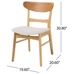 GDFStudio GDF Studio Helen Mid Century Dining Chair, Set Of 2, Light Beige/Natural Oak -abbyson shop a781a45e01b082da 8236 w800 h800 b1 p0