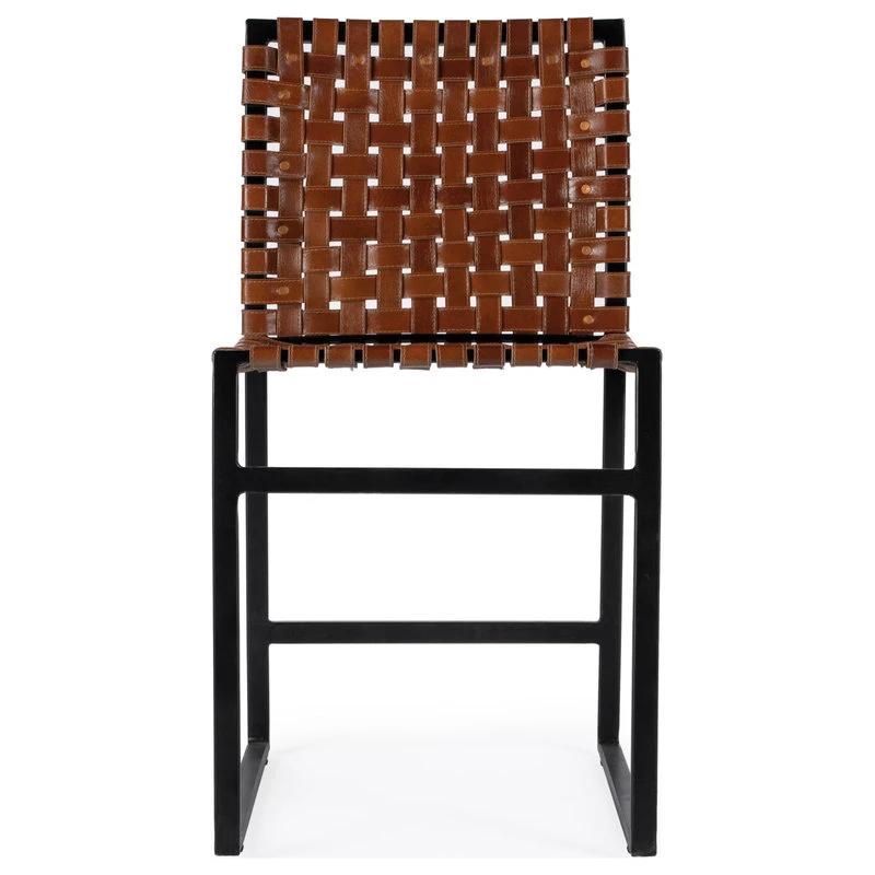 MOD The Nicco Dining Chair, Brown, Leather 5 MOD The Nicco Dining Chair, Brown, Leather - Image 3