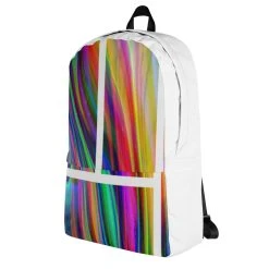 TENNIS INC Backpack 2 -abbyson shop all over print backpack white left 63bc67dbc8707