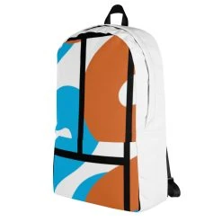 TENNIS INC Backpack 8 -abbyson shop all over print backpack white left 63bc6d0c2e5e1