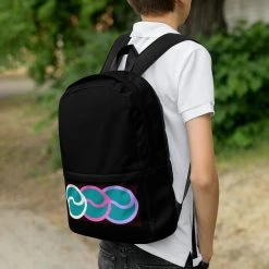 TENNIS INC NU Backpack -abbyson shop all over print backpack white right 6190883293e2a