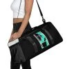 TENNIS INC NU Aqua Court Duffle Bag 1 TENNIS INC NU Aqua Court Duffle Bag -abbyson shop all over print duffle bag white front 618c00cd101c5