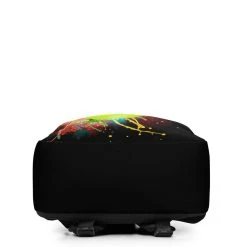 TENNIS INC NU Tennis Ball Blast Minimalist Backpack -abbyson shop all over print minimalist backpack white bottom 6184b0211b21a