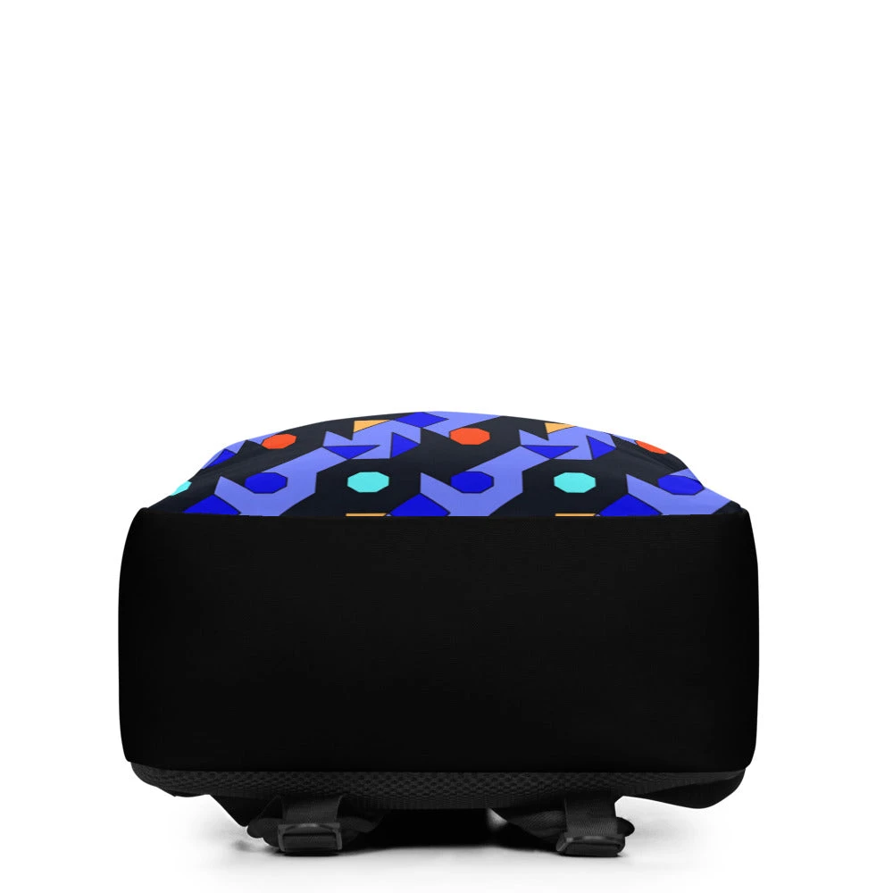 TENNIS INC NU Blue Waves Minimalist Backpack 7 TENNIS INC NU Blue Waves Minimalist Backpack - Image 5