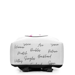 TENNIS INC NU Minimalist Backpack -abbyson shop all over print minimalist backpack white bottom 618cd626ca7fb