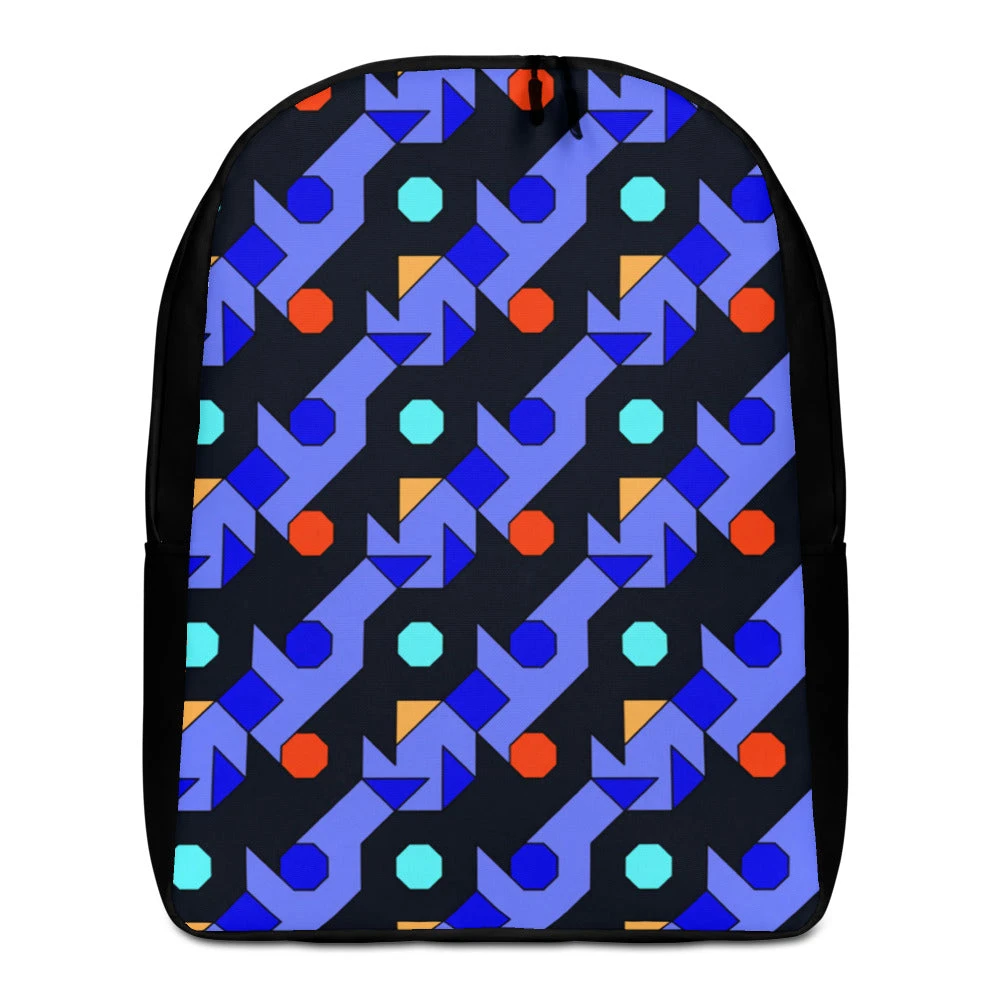 TENNIS INC NU Blue Waves Minimalist Backpack 3 TENNIS INC NU Blue Waves Minimalist Backpack