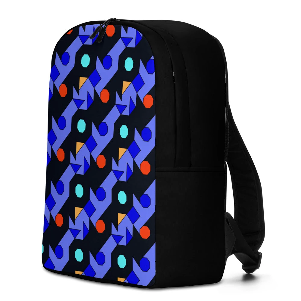 TENNIS INC NU Blue Waves Minimalist Backpack 4 TENNIS INC NU Blue Waves Minimalist Backpack - Image 2