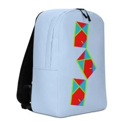 TENNIS INC NU Lime Court Minimalist Backpack -abbyson shop all over print minimalist backpack white right 6184b40ae76fb