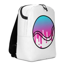 TENNIS INC NU Minimalist Backpack -abbyson shop all over print minimalist backpack white right 618cd626ca6bf