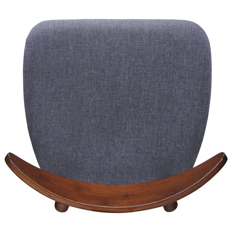 GDFStudio GDF Studio Issaic Mid Century Design Wood Dining Chairs, Set Of 2, Charcoal/Waln 9 GDFStudio GDF Studio Issaic Mid Century Design Wood Dining Chairs, Set Of 2, Charcoal/Waln - Image 7