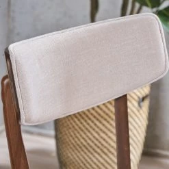 GDFStudio GDF Studio Caleb Mid-Century Walnut Finished Frame Dining Chairs, Set Of 2, Light Beige -abbyson shop b051475401b7fff8 7485 w800 h800 b0 p0