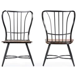 Wholesale Interiors Longford Dark-Walnut Wood And Black Metal Dining Chair, Set Of 2 8 Wholesale Interiors Longford Dark-Walnut Wood And Black Metal Dining Chair, Set Of 2 -abbyson shop b4c1ef210de7f676 7980 w800 h800 b1 p0