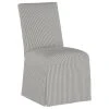 Skyline Furniture Mfg Inc Zachary Slipcover Dining Chair, Oxford Stripe Charcoal 2 Skyline Furniture Mfg Inc Zachary Slipcover Dining Chair, Oxford Stripe Charcoal -abbyson shop b5116c560dbcad4d 8534 w800 h800 b1 p0