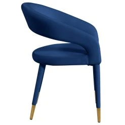 MOD The Prescott Dining Chair, Navy, Velvet -abbyson shop b5f1b709018ef003 0736 w800 h800 b1 p0
