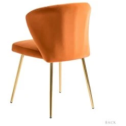 MOD The Audrey Dining Chair, Velvet, Set Of 2, Orange 16 MOD The Audrey Dining Chair, Velvet, Set Of 2, Orange -abbyson shop b8811f530316b642 9620 w800 h800 b1 p0