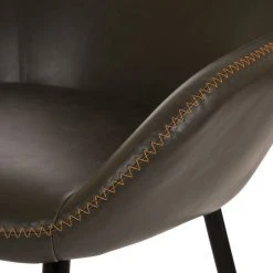 Glitzhome Vintage Gray Leatherette Dining Armchair, Set Of 2 -abbyson shop bb519ef50a345dc7 0904 w800 h800 b0 p0