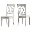 Inspire Q Arbor Hill X Back Wood Dining Chair, Set Of 2, Antique White -abbyson shop bb9152d100b174fc 2816 w800 h800 b1 p0