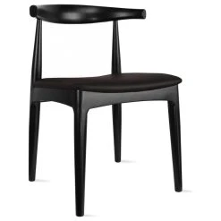 Homedotdot Set Of 2 Elbow Farmhouse Wooden Dining Chairs With PU Leather Seat, Black(assembled) 18 Homedotdot Set Of 2 Elbow Farmhouse Wooden Dining Chairs With PU Leather Seat, Black(assembled) -abbyson shop bd017f4c03efe389 1760 w800 h800 b1 p0