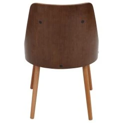 LumiSource Gianna Dining Chair, Walnut And Gray -abbyson shop be418ae40a5e458b 6472 w800 h800 b1 p0