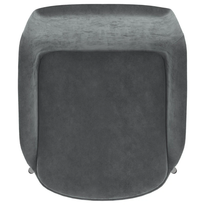 WHI Set Of 2 Upholstered Side Chair, Light Gray 8 WHI Set Of 2 Upholstered Side Chair, Light Gray - Image 6