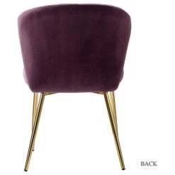 MOD The Audrey Dining Chair, Velvet, Set Of 2, Purple -abbyson shop c2f1dcae0059237d 9629 w800 h800 b1 p0