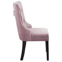 MOD The Monarch Dining Chair, Pink, Velvet, Set Of 2 12 MOD The Monarch Dining Chair, Pink, Velvet, Set Of 2 -abbyson shop c521debc02740dec 1283 w800 h800 b1 p0