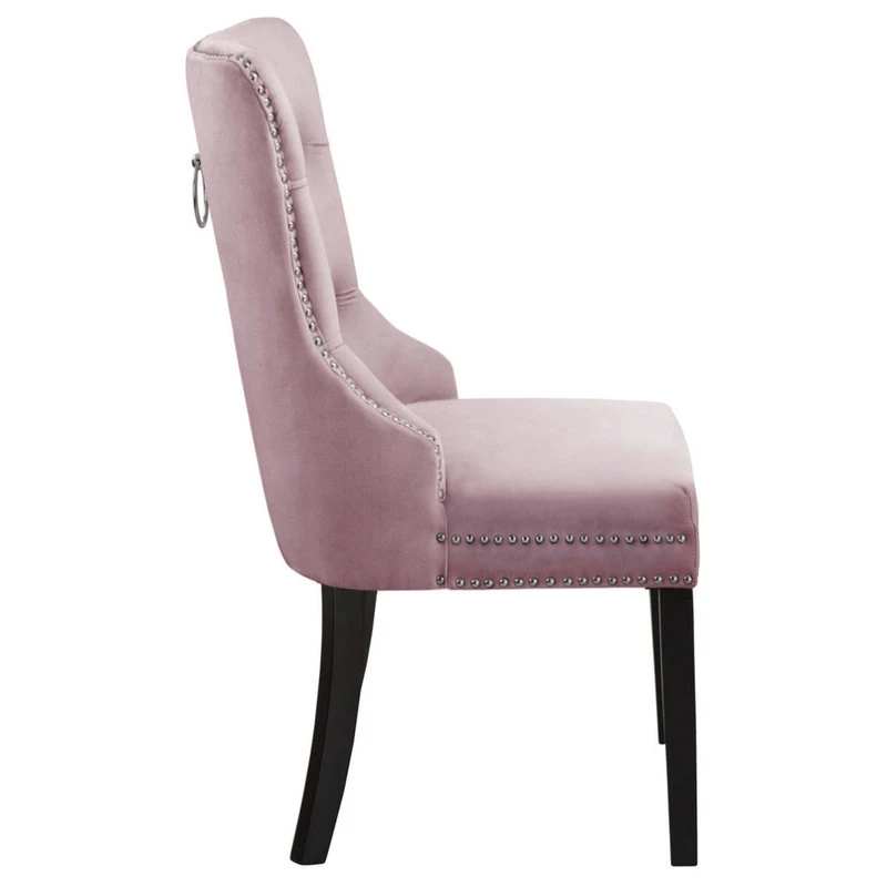 MOD The Monarch Dining Chair, Pink, Velvet, Set Of 2 5 MOD The Monarch Dining Chair, Pink, Velvet, Set Of 2 - Image 3