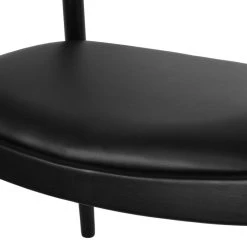 Homedotdot Real Oak Wood PU Leather Seat Wegner Kennedy With Arms Dining Chair, Black -abbyson shop c83112730fb6fb67 0959 w800 h800 b0 p0