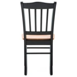 Boraam Industries, Inc. Boraam Shaker Dining Chair In Black And Oak (Set Of Two) -abbyson shop c8d15e7003112558 8426 w800 h800 b1 p0
