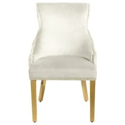 MOD The Sovereign Dining Chair, Cream, Velvet, Set Of 2 14 MOD The Sovereign Dining Chair, Cream, Velvet, Set Of 2 -abbyson shop c8e145320274149c 0722 w800 h800 b1 p0