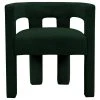 MOD The Camille Dining Chair, Bouclé Fabric, Green -abbyson shop c9e12b0302014026 7369 w800 h800 b1 p0
