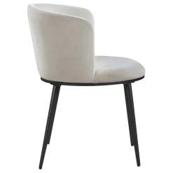 Meridian Furniture Skylar Dining Chair, Set Of 2, Cream Velvet, Matte Black Iron Legs 15 Meridian Furniture Skylar Dining Chair, Set Of 2, Cream Velvet, Matte Black Iron Legs -abbyson shop cd514ccc02741515 3289 w800 h800 b1 p0