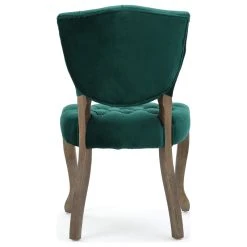 GDFStudio GDF Studio Elizabeth Tufted New Velvet Fabric Dining Chairs, Set Of 2, Dark Gree -abbyson shop ce31f90001de55b7 1238 w800 h800 b1 p0
