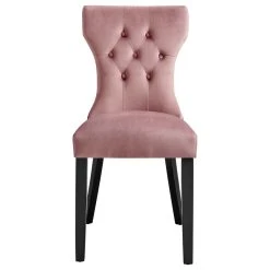 Modway Silhouette Performance Velvet Dining Chairs, Set Of 2, Dusty Rose -abbyson shop cf61ce9f035bf924 7968 w800 h800 b1 p0