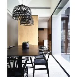 Homedotdot Wood Dining Chairs With Open Y Back For Kitchen, Set Of 2, Black -abbyson shop d191f5b70babdc06 8609 w800 h800 b0 p0